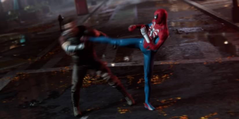 Spider-Man Roundhouse Kick