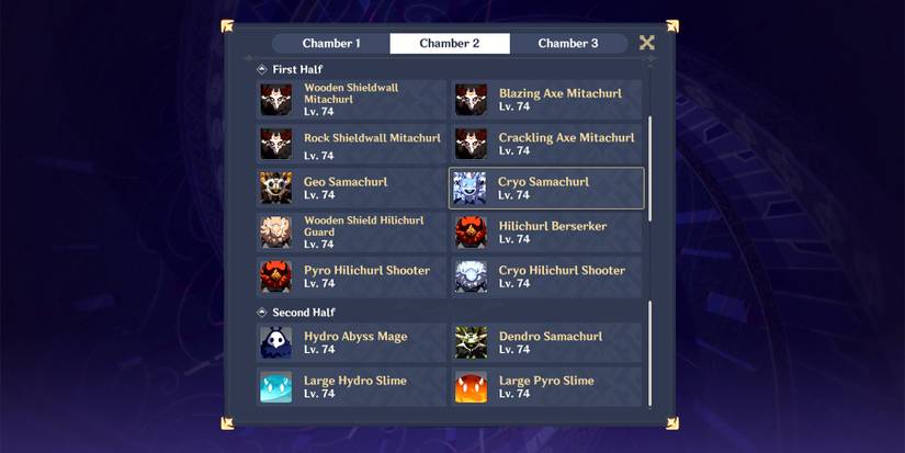 spiral abyss floor 9 chamber 2 in genshin impact