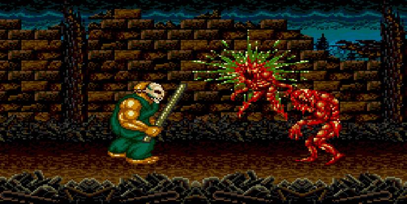 Splatterhouse 2 Rick and Demons