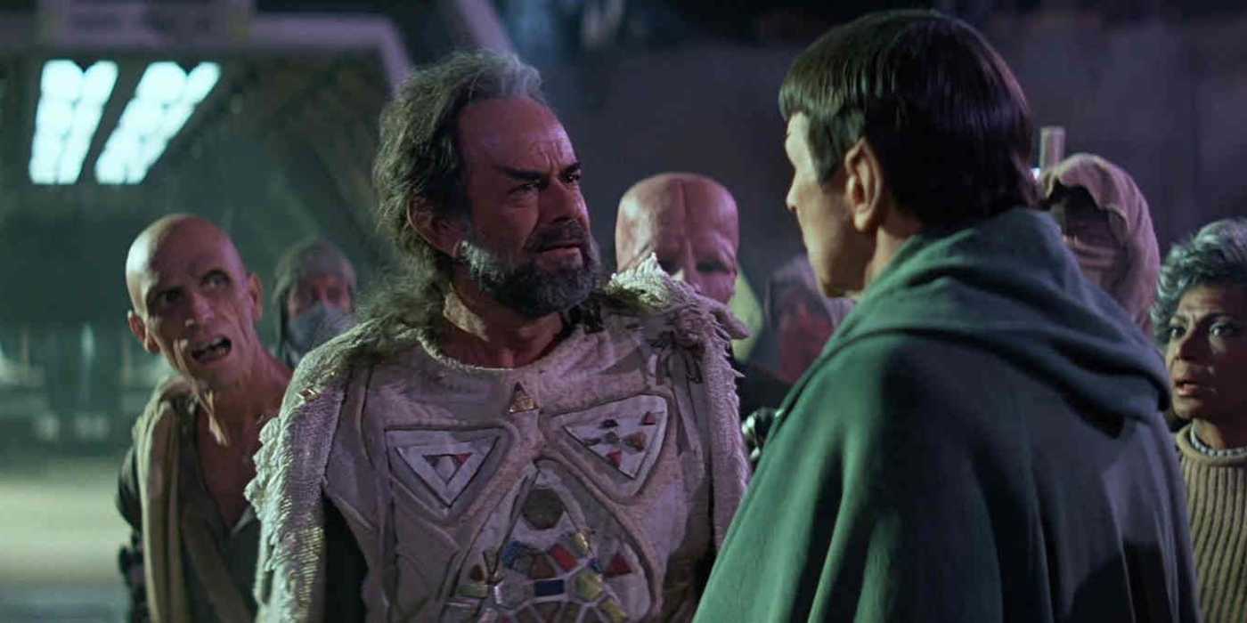 Spock's brother Sybok in Star Trek