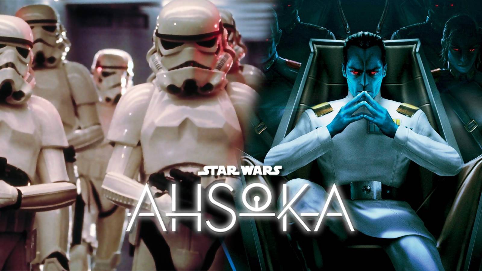 Star Wars Ahsoka stormtroopers Grand Admiral Thrawn