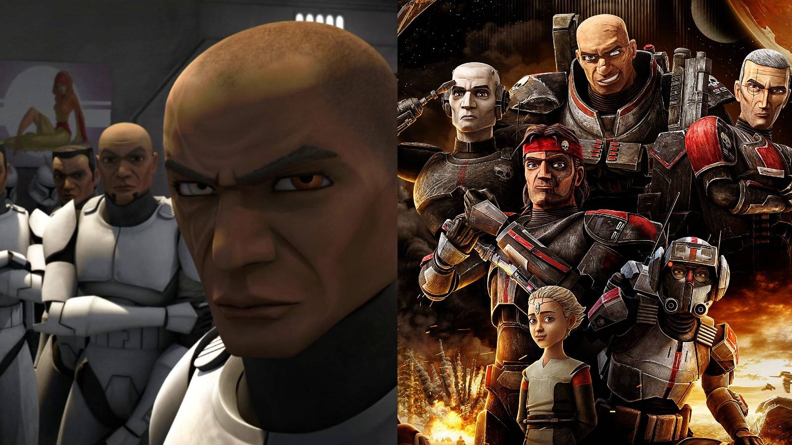 Star Wars Bad Batch clones clone force 99