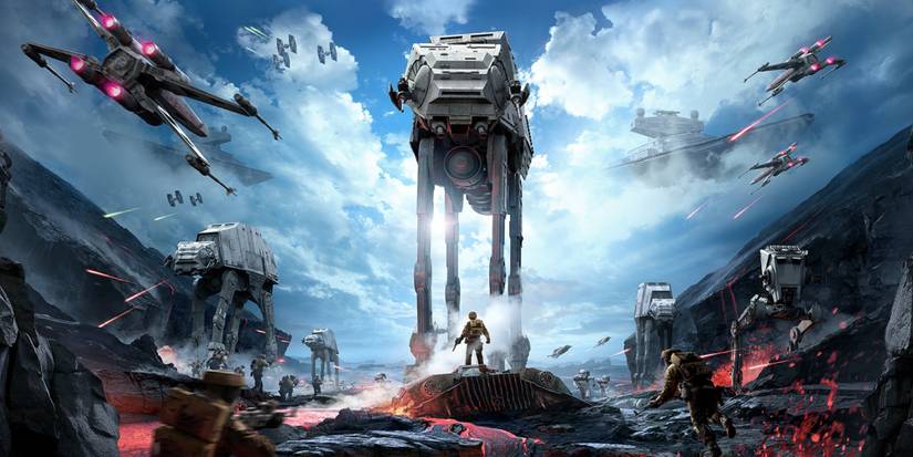 battle in Star Wars Battlefront 2