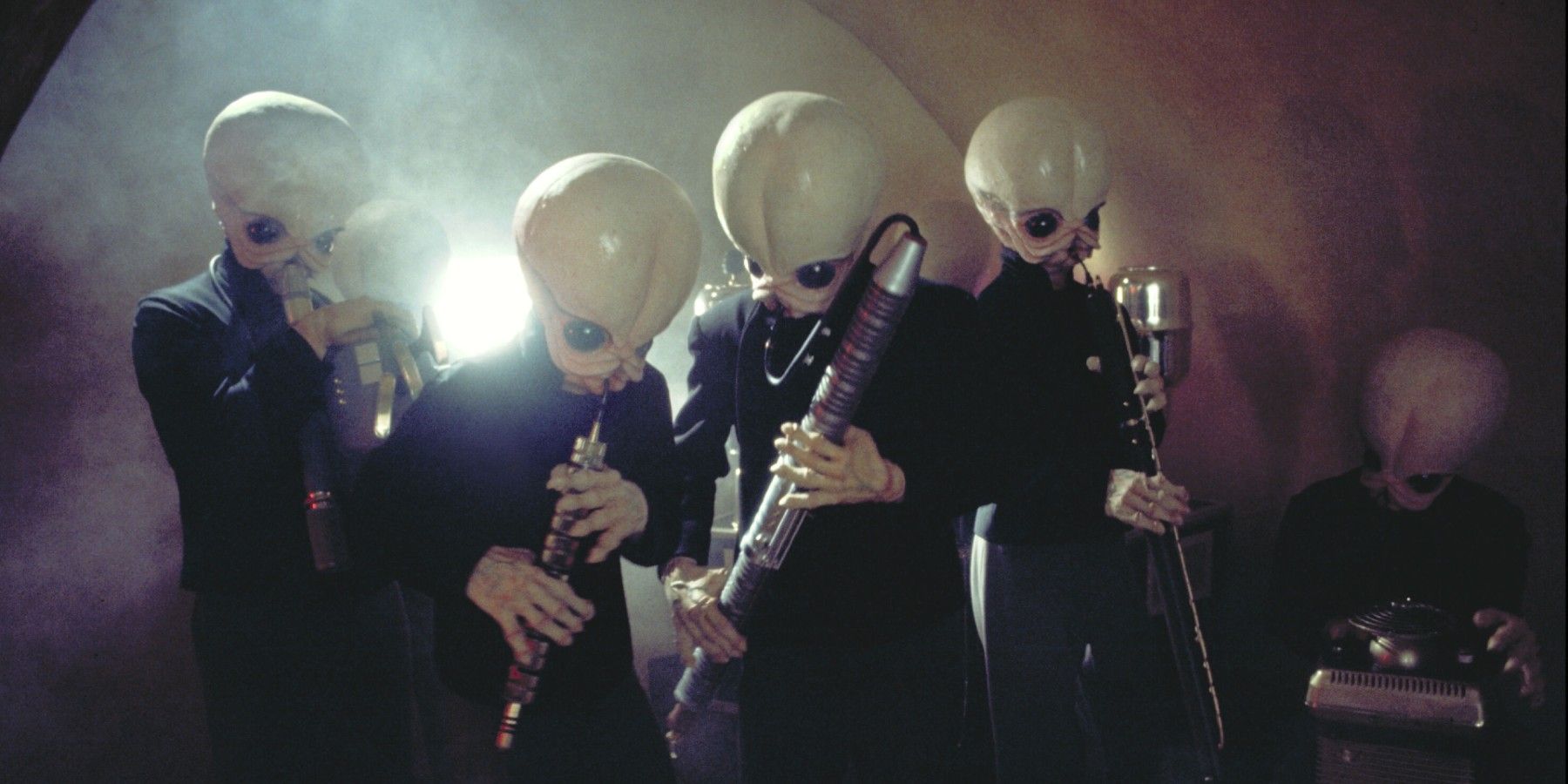 Star Wars cantina band episode IV A New Hope Figrin D'an and the Modal Nodes
