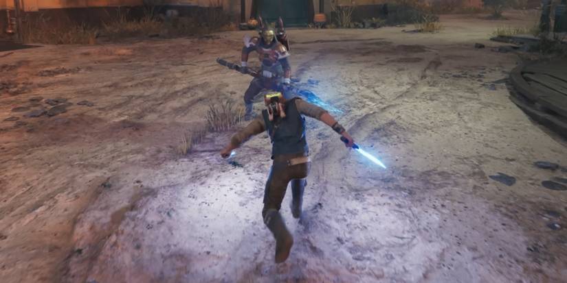 star wars jedi running animation fallen order survivor goofy