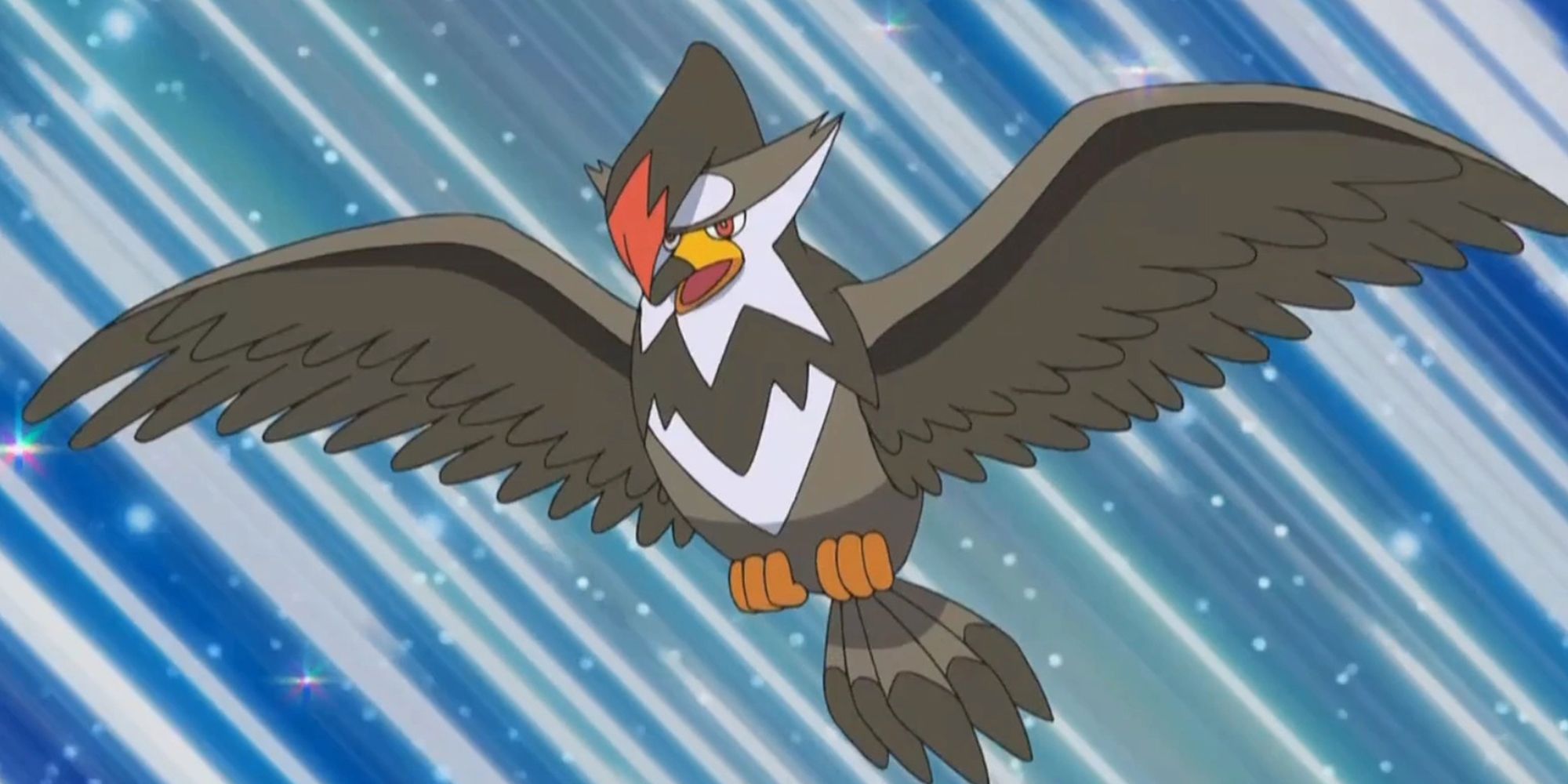 Staraptor In The Pokemon Anime