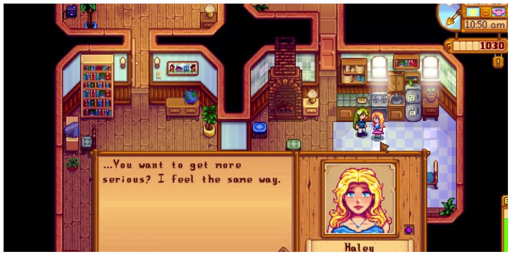 a date in Stardew Valley