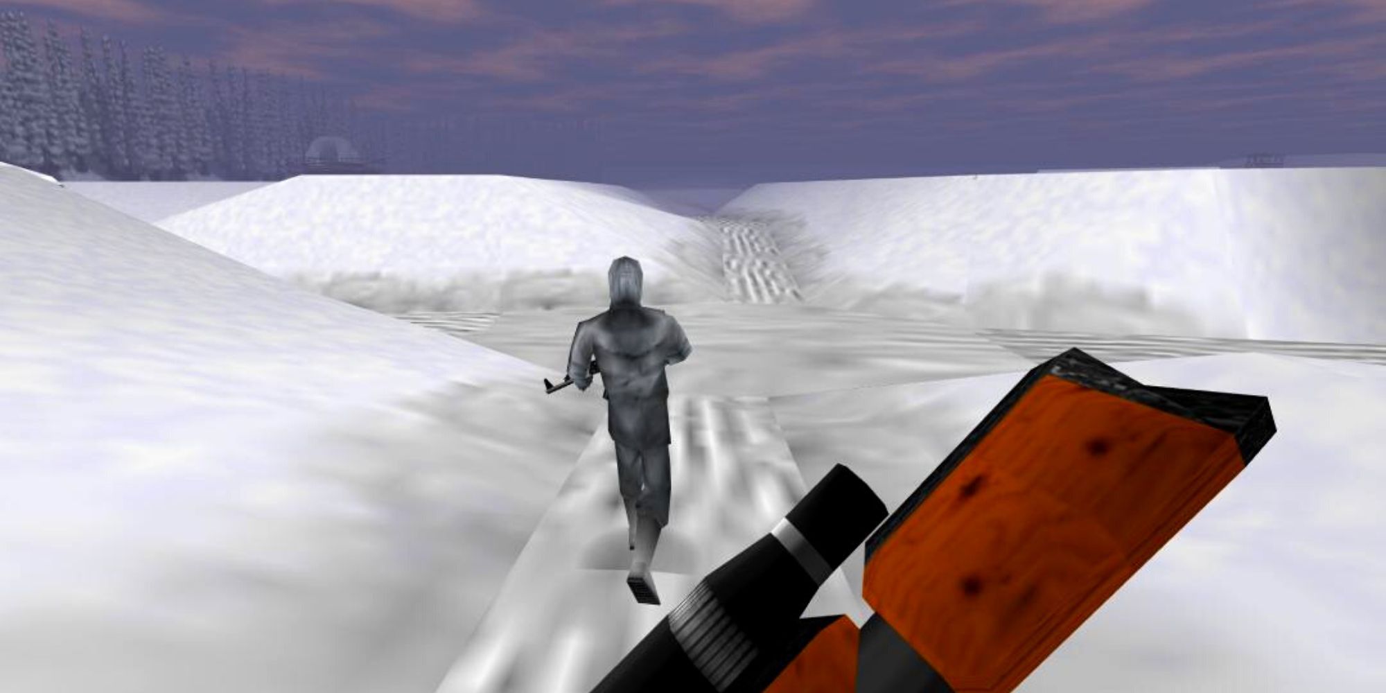 Stealth kill in Surface 1 mission Goldeneye 007