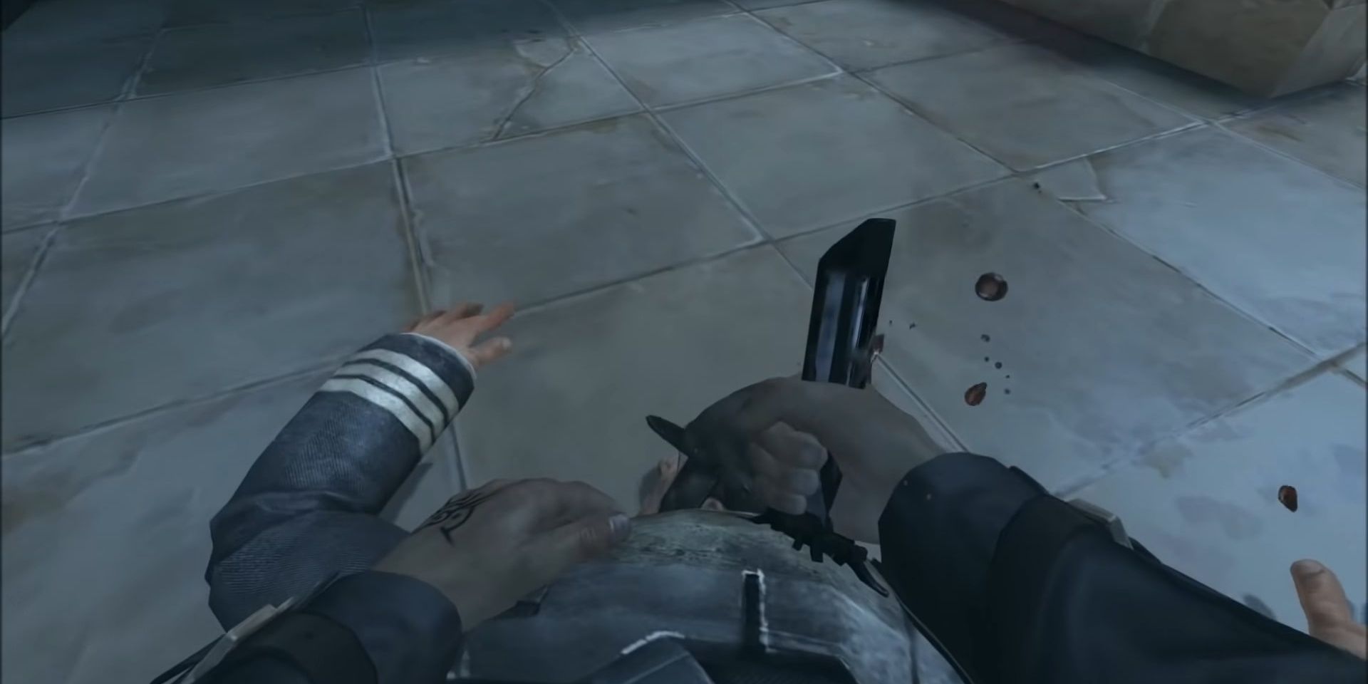 Dishonored Stealth Killing A Guard