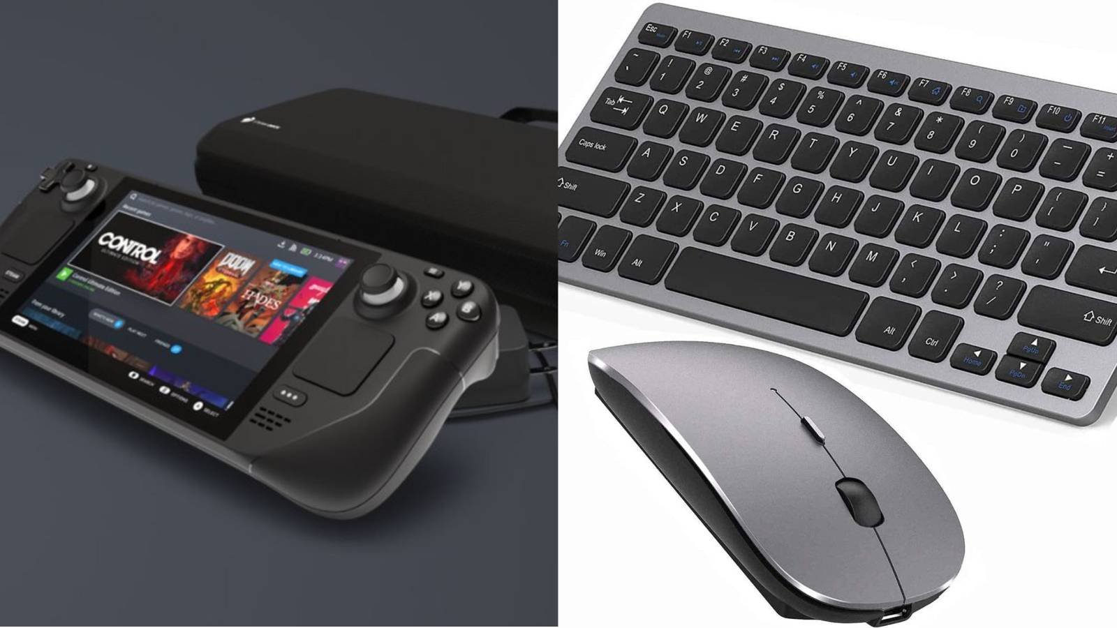 Steam Deck and Bluetooth keyboard