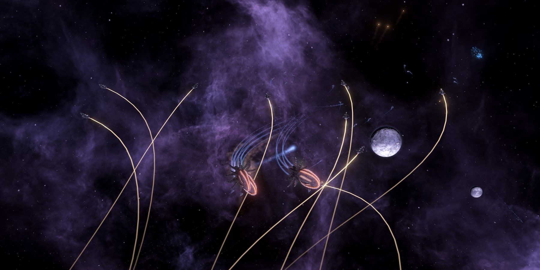Stellaris Amoeba Fleet Battle