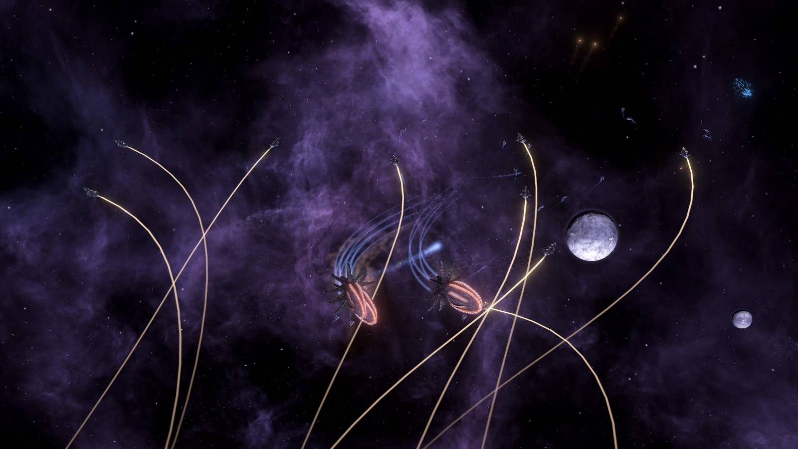 Stellaris Amoeba Fleet Battle