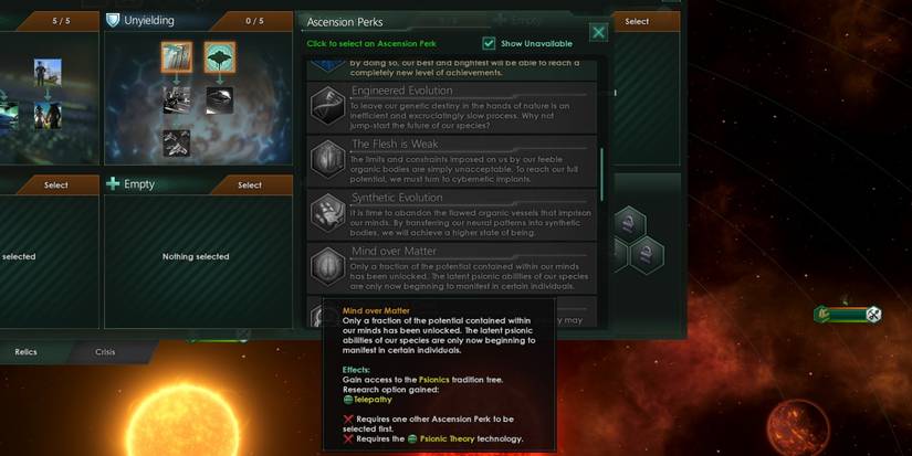 Stellaris Ascension Perks