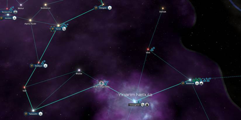 Stellaris Hyper Relay chain