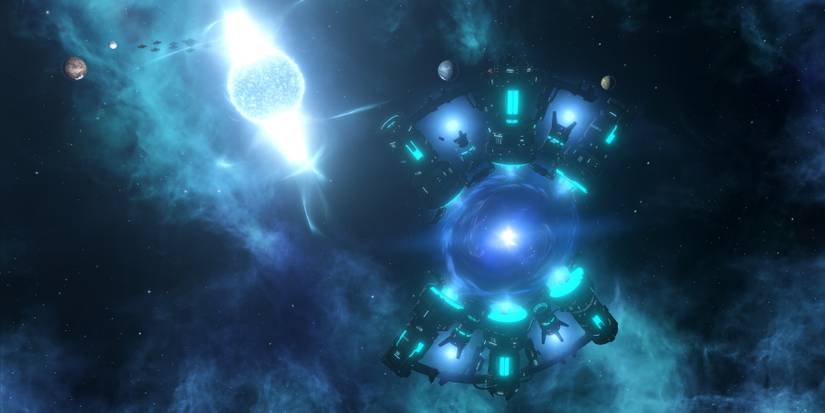 Stellaris Hyper Relay Megastructure