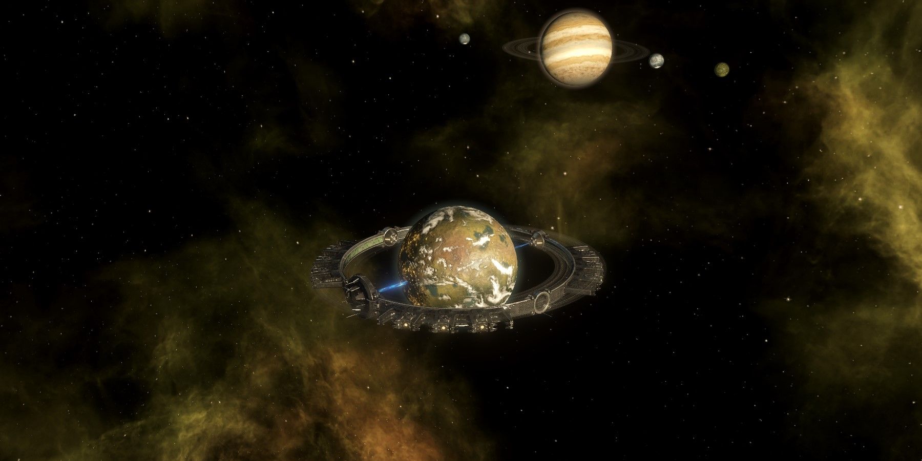 Stellaris Planet with Orbital Ring