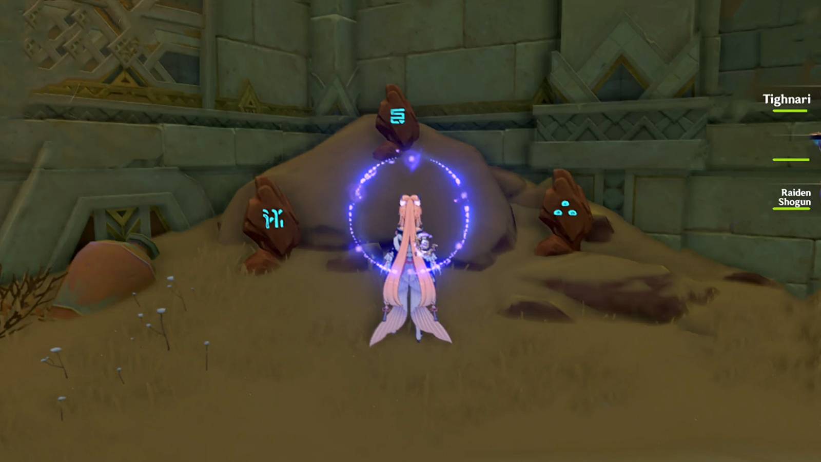 stone symbol puzzle in genshin impact