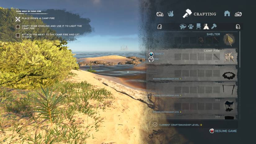 stranded deep craft fire