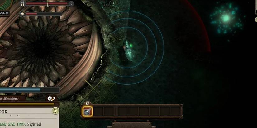 sunless sea ship with top down gameplay