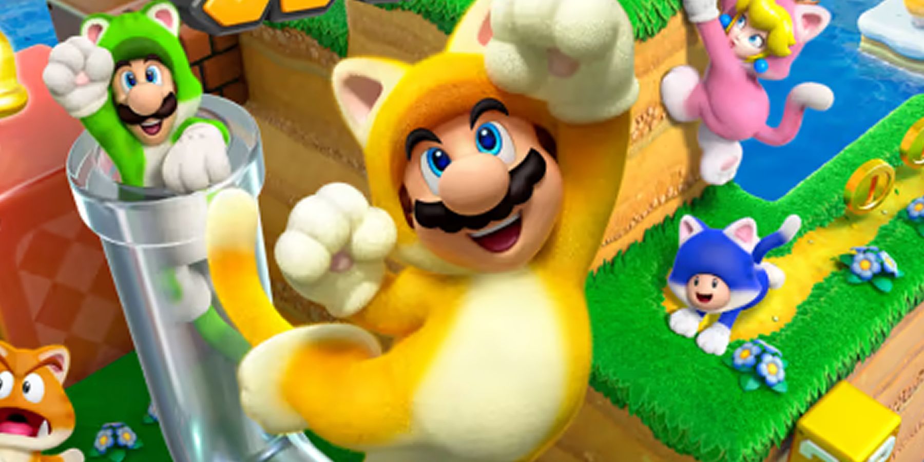 SUPER MARIO BROS. MOVIE Trailer Offers Donkey Kong Voice and Cat Mario