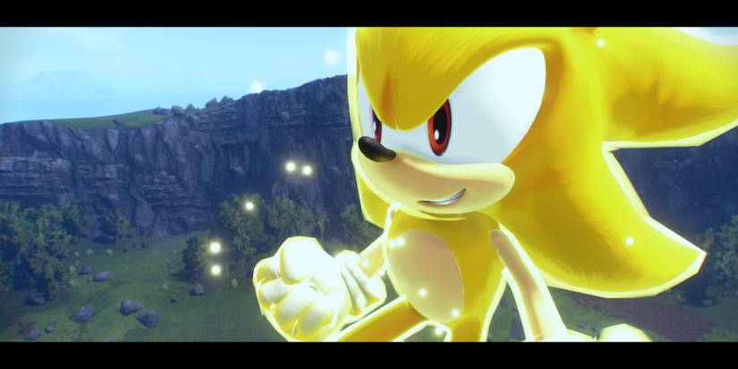 Sonic in his gold Super Sonic form. Image source: gamebanana.com