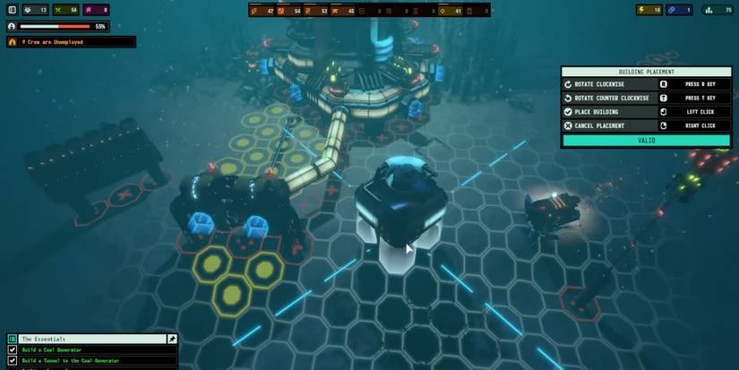 Player builds an Oxygen Generator underwater