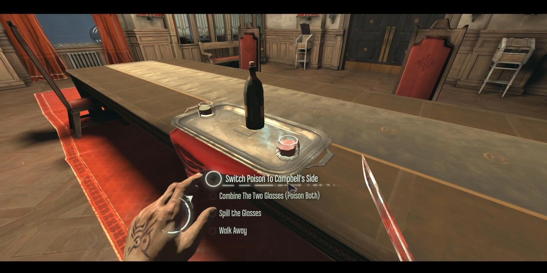 Dishonored Switching Campbell's Poison