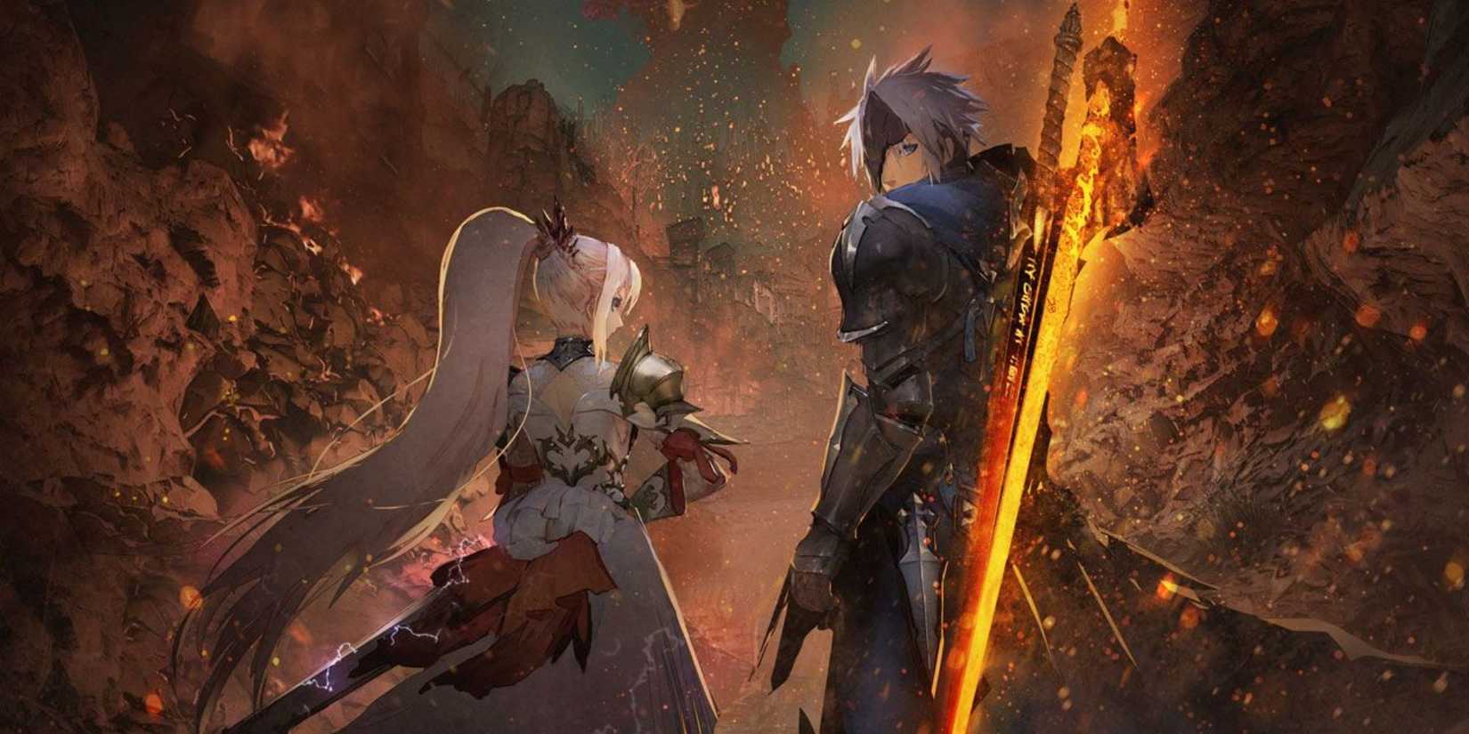 The main characters from Tales of Arise
