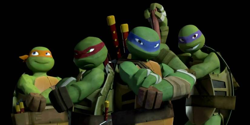 teenage mutant ninja turtles - image from the nickelodeon show