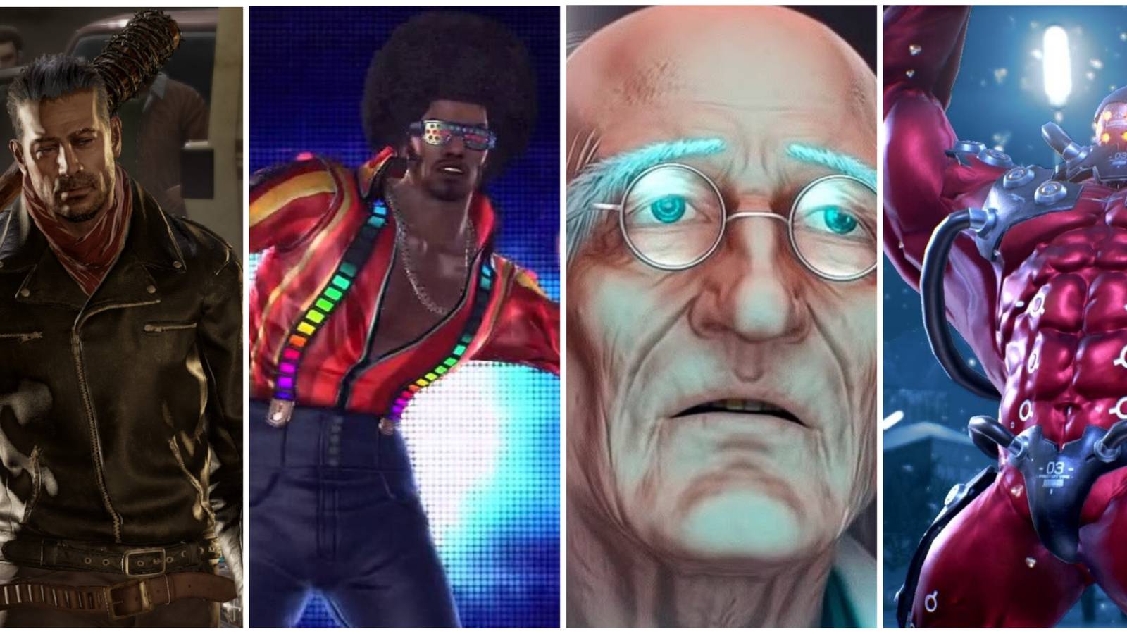 Negan, Tiger, Dr Bosconovitch, Gigas