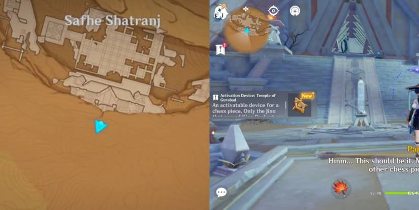 temple of gurabad activation device location in genshin impact