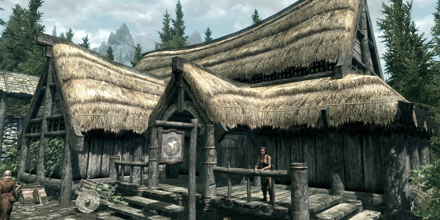 Weird Skyrim Glitch Makes Most of Narri's Body
Disappear