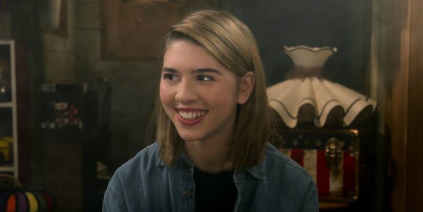 That '90s Show Leia in the Circle