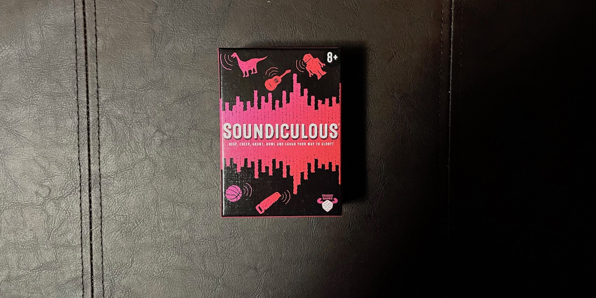 The board game box for Soundiculous