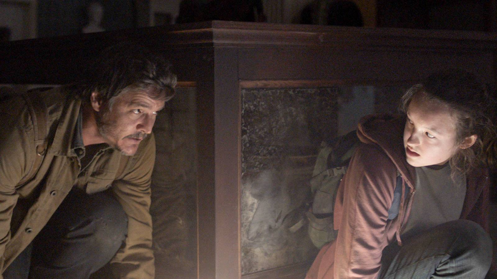 The Last of Us Ellie and Joel in Hiding