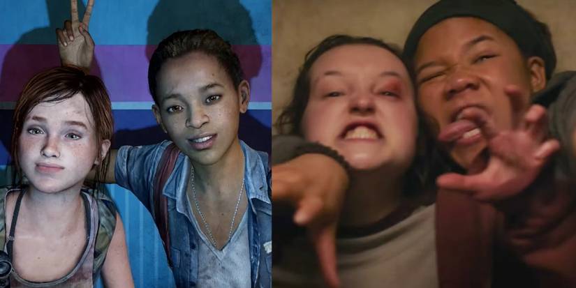 The Last of Us Ellie and Riley