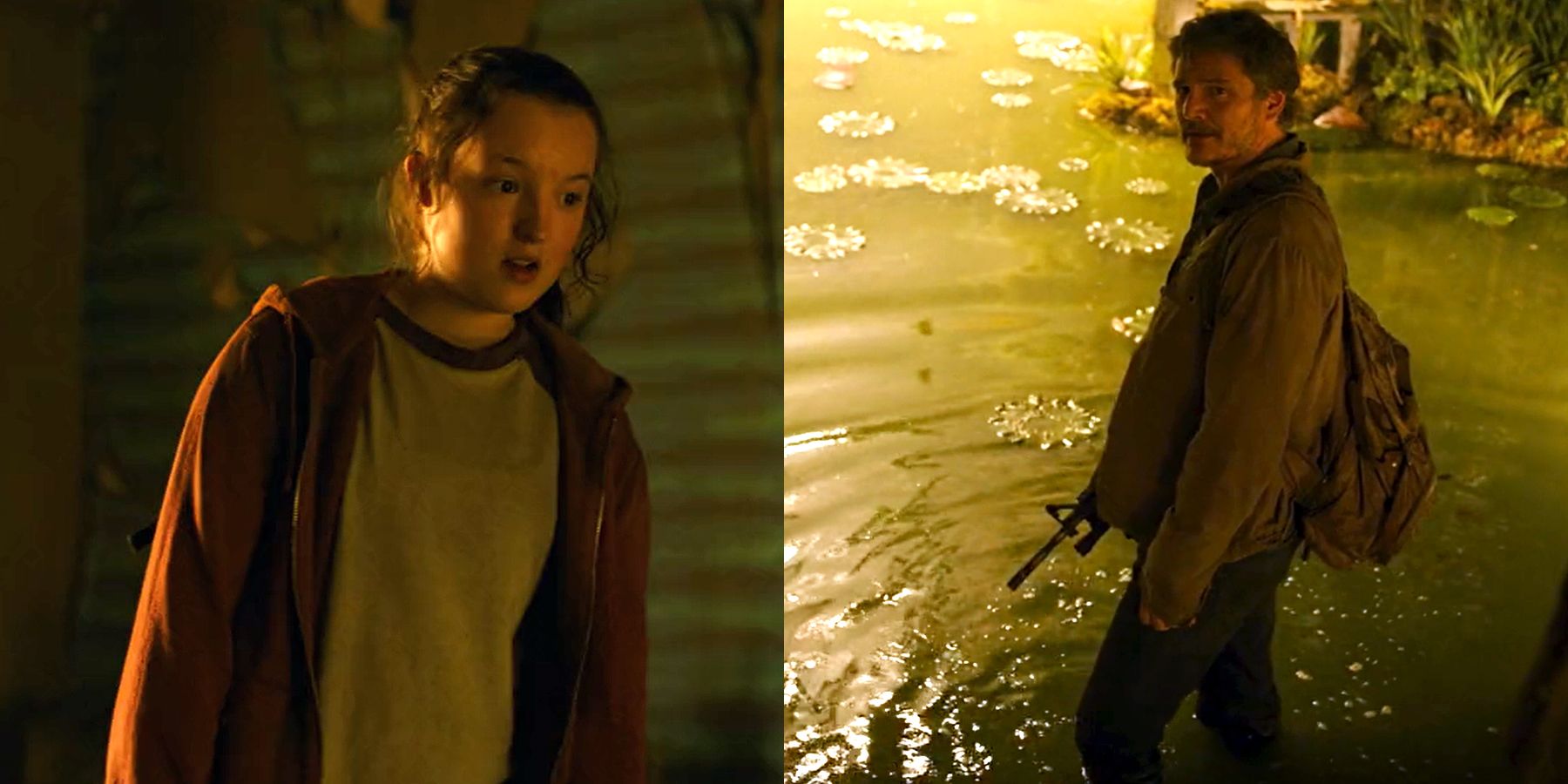 The Last of Us Episode 2 Ellie cannot swim