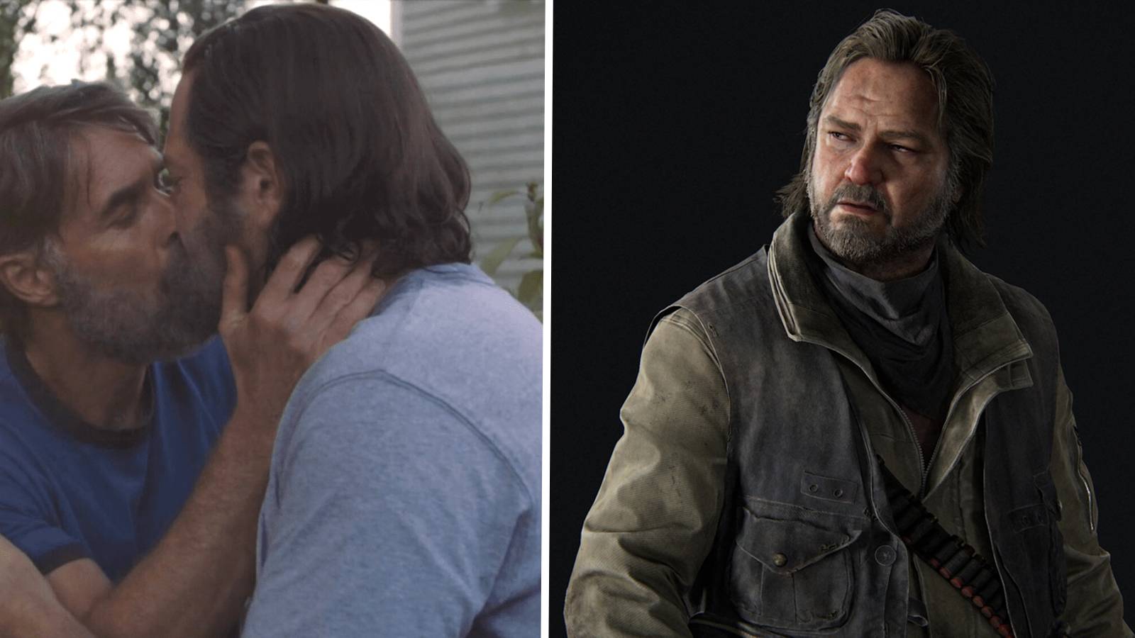 the last of us hbo bill and frank kissing the last of us part 1 frank model