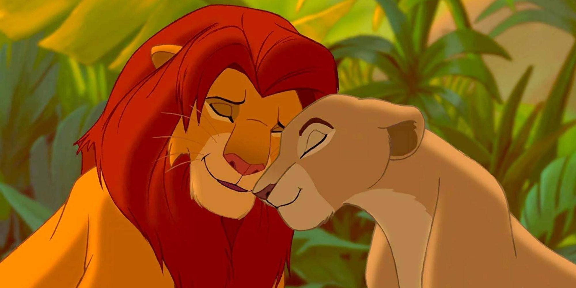 Simba And Nala in The Lion King