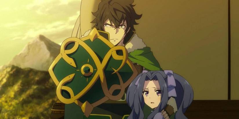 Naofumi Iwatani and Melty in The Rising of the Shield Hero