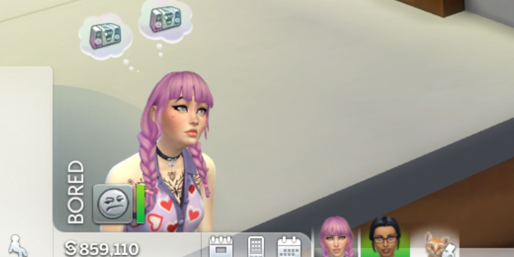 The Sims 4 Bored