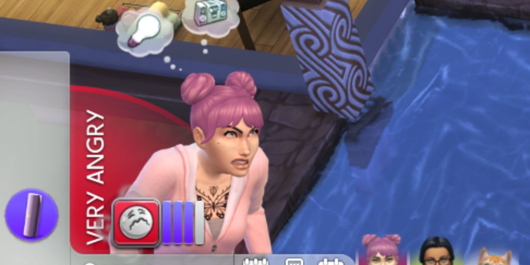 The Sims 4 Angry