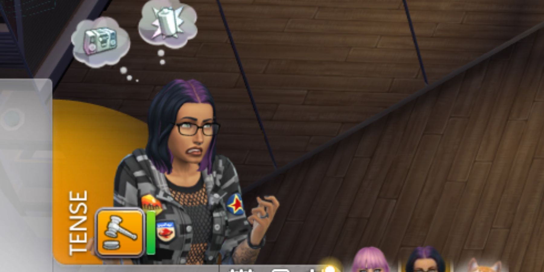 The Sims 4 Tense