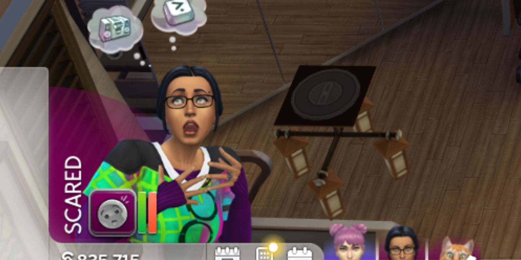 The Sims 4 Scared