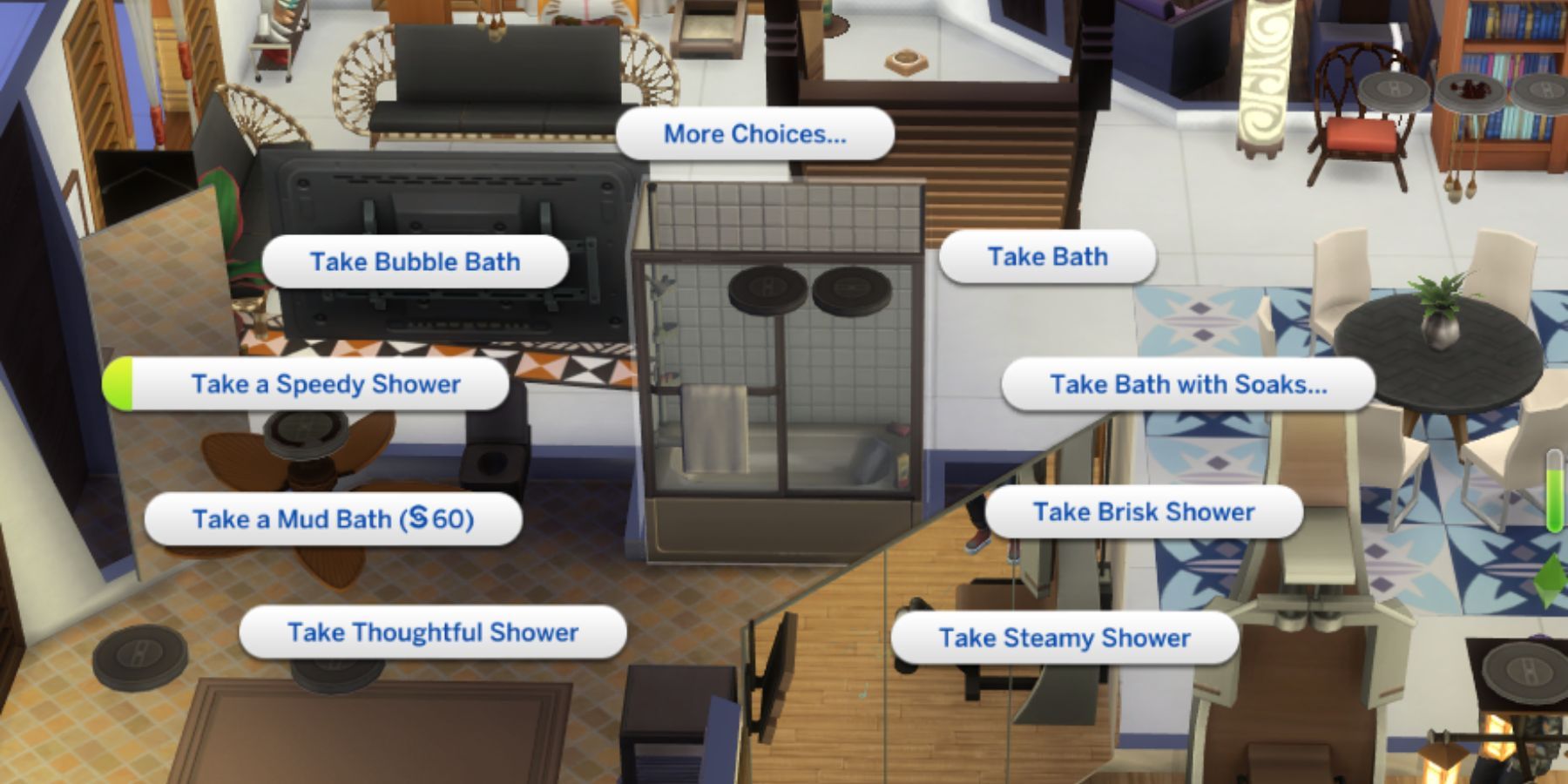 The Sims 4 Shower