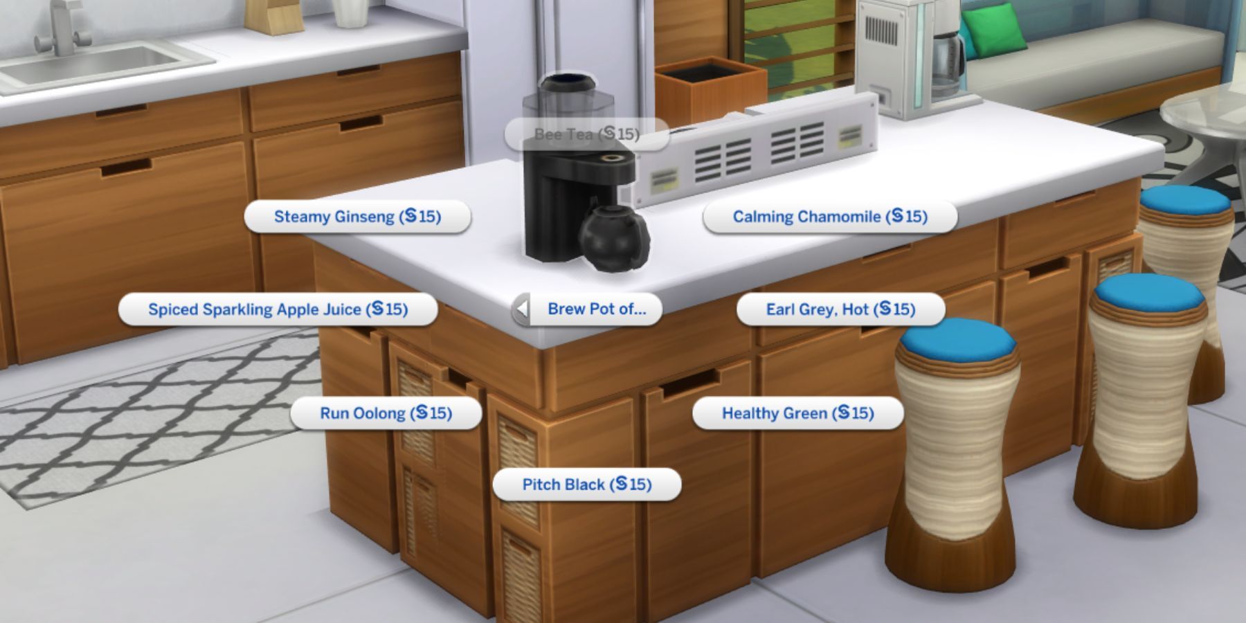 The Sims 4 Tea Magic Personal Brewer