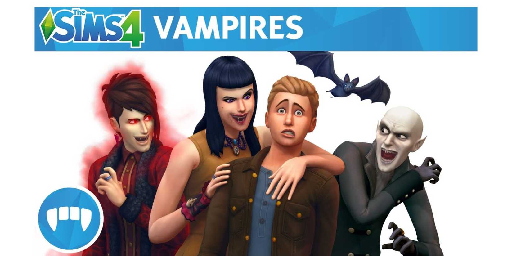 The Sims 4 Vampires promotional art