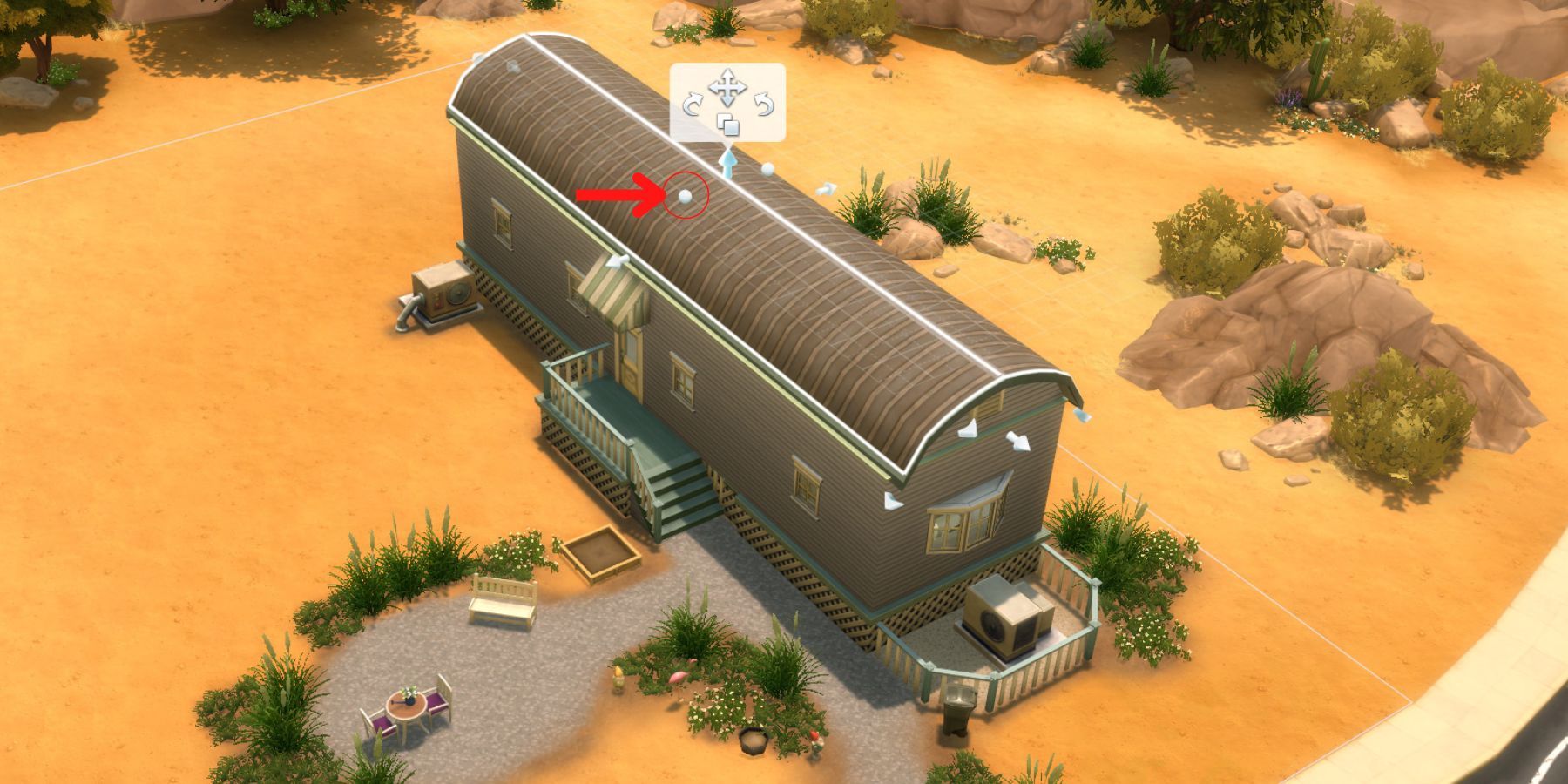 The Sims 4 Barrel Vault