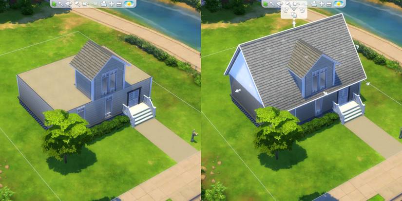 The Sims 4 Dormer Roof