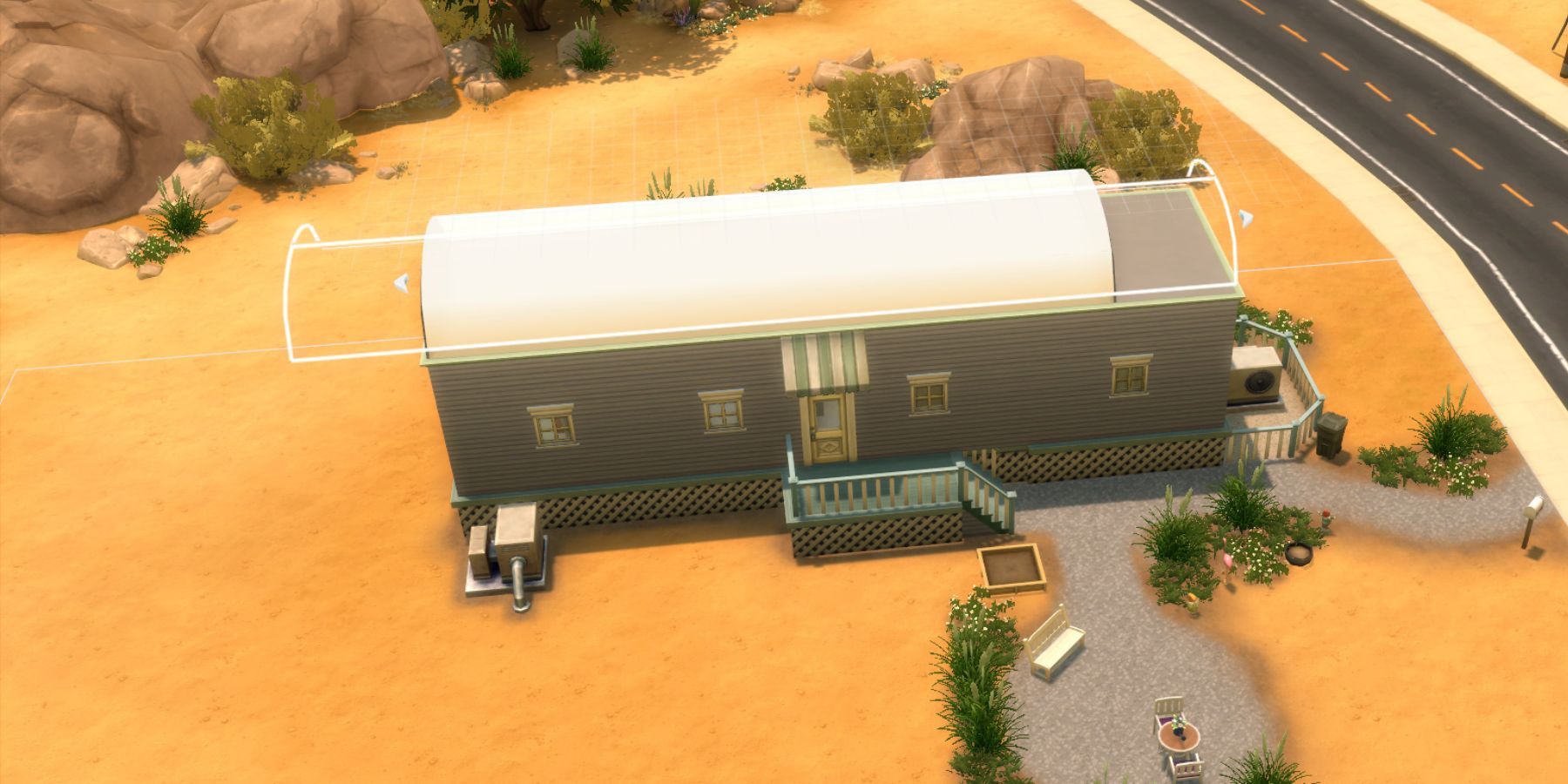 The Sims 4 Edit Roof